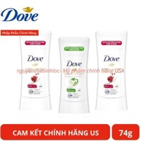 Lăn khử mùi Dove Advanced Care Go Fresh Cool Essentials - Hương Dưa Leo - Lựu ( 74g ) Khô Thoáng 48h