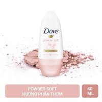 Lăn Khử Mùi Dove Powder Soft Hương Phấn Thơm 40ml