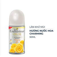 Lăn Khử Mùi Enchanteur Hương Nước Hoa Charming 50ml Deluxe Anti-Perspirant Deodorant 24h  Chính Hãng