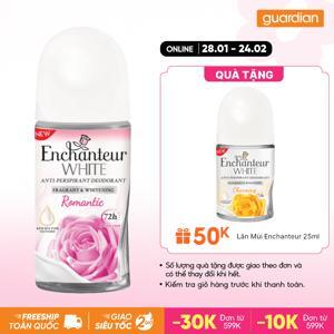 Lăn khử mùi Enchanteur Romantic 50ml