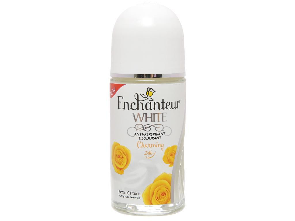 Lăn khử mùi Enchanteur White Charming 50ml