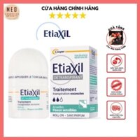 Lăn Khử Mùi Etiaxil Chính Hãng Pháp 15ml Màu Xanh Dành Cho Da Nhạy Cảm