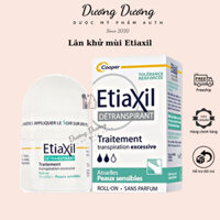 Lăn khử mùi Etiaxil hỗ trợ cải thiện mùi hôi hiệu quả màu xanh 15ml có tem phụ