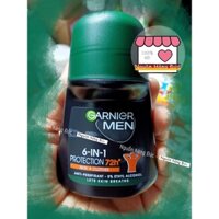 Lăn khử mùi Garnier men 6in1 nam giới bảo vệ da và quần áo - chiết xuất tự nhiên- Nguồn hàng Đức