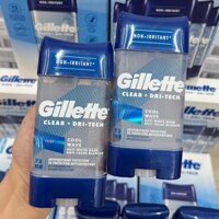 Lăn Khử Mùi Gillette Cool Wave 5in1 Clear Gel 107g 72H Anti White Mark