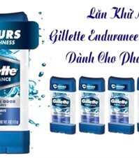 LĂN KHỮ MÙI GILLETTE ENDURANCE COOL WAVE CLEAR GEL DÀNH CHO PHÁI MẠNH
