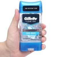 Lăn khử mùi Gillette Endurance Cool Wave Clear Gel (Cam Kết chính hãng 100%)