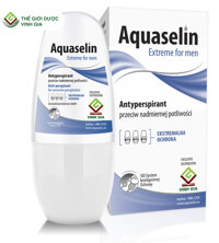 Lăn khử mùi hôi vùng nách Aquaselin dành cho Nam đến từ Châu Âu 50ml