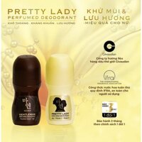 Lăn khử mùi hương nước hoa Mine Nam Nữ - Pretty Lady Deodorant Perfume - Gentleman Deodorant Perfume