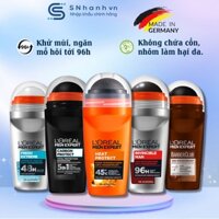 Lăn khử mùi kháng khuẩn L'oreal Men Expert Đức 50ml