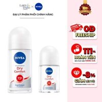 Lăn Khử Mùi Khô Thoáng Cho Nữ Nivea Comfort Dry Comfort 72H