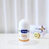 Lăn khử mùi không muối nhôm dành cho da nhạy cảm Sanex Zero% Sensitive 24h, 50ml
