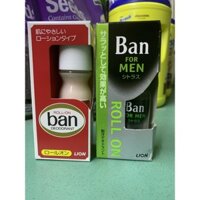 Lăn Khử Mùi Lion Ban Roll-On Deodorant 30ml cho NAM - NỮ