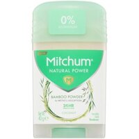 Lăn Khử Mùi Mitchum Natural  Women Power Bamboo Powder 40g
