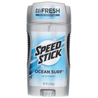 Lăn khử mùi nam dạng sáp Speed Stick Power Antiperspirant/Deodorant Ocean Surf 85g (Mỹ)