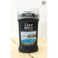 LĂN KHỬ MÙI NAM DOVE MEN+CARE CLEAN COMFORT 85G