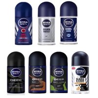 Lăn Khử Mùi Nam Nivea Men Dry Impact/Whitening/Silver Protect/Cool Kick/Dry & Clean Feel/Espresso/Amazonia 50ml
