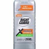 Lăn khử mùi nam Right Guard Xtreme Defense 5 Antiperspirant Deodorant Fresh Blast 73g (Mỹ)