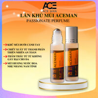 Lăn khử mùi nam, serum lăn nách nam ngăn tiết mồ hôi ACEMAN 10 ml/chai từ thiên nhiên không gây ố vàng áo