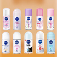Lăn khử mùi Nivea 40ml dạng serum cho da khô thoáng mịn màng