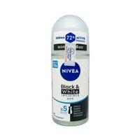 Lăn Khử Mùi Nivea 50Ml Nữ Derma 72H Active Ngăn Ố Vàng - Chai