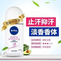 Lăn khử mùi Nivea cho phụ nữ, lăn chống mồ hôi lâu dài, kiểm soát mồ hôi nách, nước hoa lăn