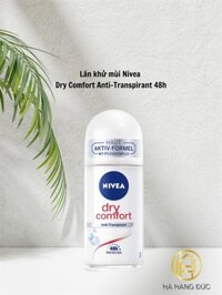 Lăn khử mùi Nivea Dry Comfort Anti-Transpirant 48h,[ 50ml] – lọ