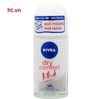 Lăn khử mùi Nivea Dry Comfort khô thoáng 50ml chính hãng