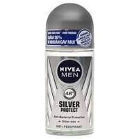 Lăn Khử Mùi Nivea Men Silver Protect 50ml
