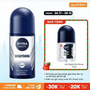 Lăn khử mùi Nivea men Whitening 50ml