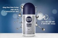 Lăn khử mùi Nivea nam 50ml Phân tử bạc