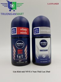 Lăn Khử mùi NIVEA Nam Thái Lan 25ml