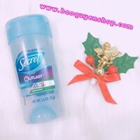 Lăn khử mùi nữ dạng gel Secret - Unscented - Antiperspirant & Deodorant 73g