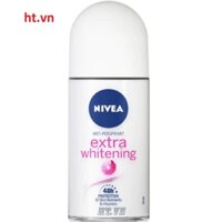 Lăn Khử Mùi Nữ Nivea Extra Whitening 50ml chính hãng