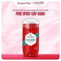 Lăn Khử Mùi Old Spice Hương Pure Sport 85g (Sáp Xanh)