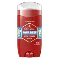 Lăn Khử Mùi Old Spice Red Collection Aqua Reef With Escape And Cypress 85Gr (Sáp Xanh)