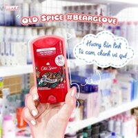Lăn khử mùi Old Spice Bearglove đỏ
