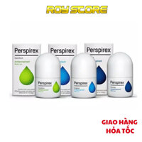 Lăn khử mùi Perspirex, lăn nách ngăn tiết mồ hôi hiệu quả, giảm mùi hôi triệt để dùng cho mọi loại da 20ml