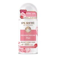 Lăn Khử Mùi PURITE Premium Perfume Hoa Hồng Dưỡng Sáng                                       50ml