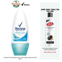 Lăn Khử Mùi Rexona Mát Lạnh Sảng Khoái Cho Nữ 50ml