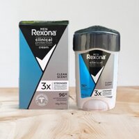 Lăn khử mùi Rexona Men Clinical Protection Clean Scent 3X 48g