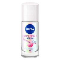 Lăn Khử Mùi Serum Sáng Mịn Da Nivea Extra White Serum 10X Vitamin C Whitening Deodorant Roll-On 40ml