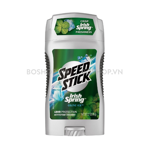Lăn khử mùi Speed Stick Irish Spring 76g Của Mỹ