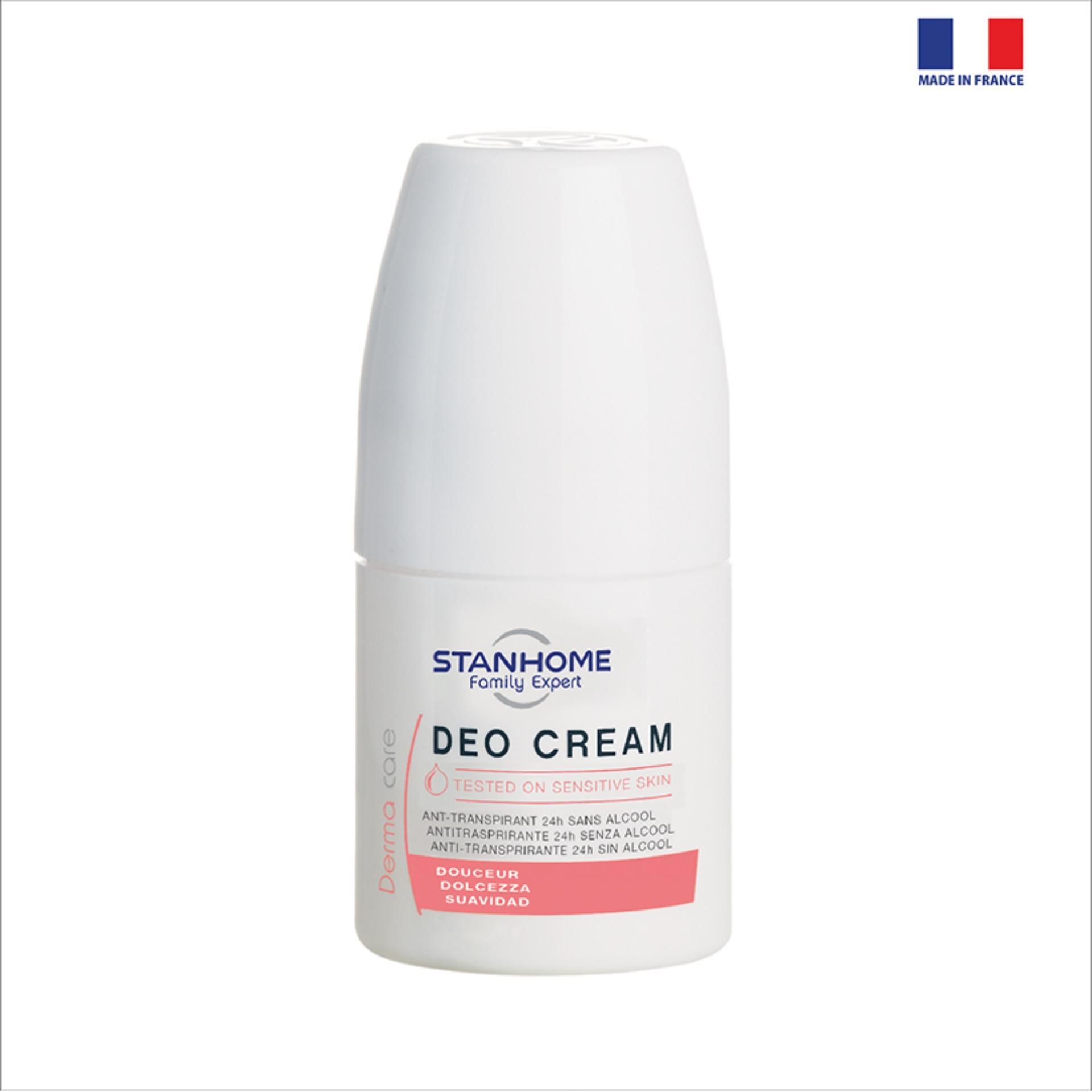 Lăn khử mùi Stanhome Deo Cream 50ml