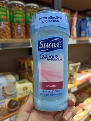 Khử mùi nữ Suave Powder 24h Protection 74g