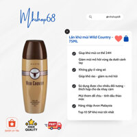 LĂN KHỬ MÙI THẦN THÁNH AVON WILD COUNTRY MALAYSIA 75ML