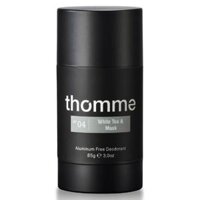 Lăn Khử Mùi Thomme White Tea & Musk Deodorant 85G (Sáp Trong)