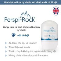 Lăn khử mùi tự nhiên Perspi-Rock Natural Deodorant Roll On 50ml