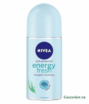 Lăn khử mùi tươi mát mịn màng NIVEA Energy Fresh