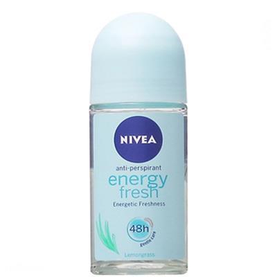 Lăn khử mùi tươi mát mịn màng NIVEA Energy Fresh